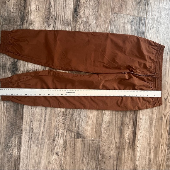 Pink Active Victoria Secret Brown Joggers Pre-Owned Large Stretch #79 - Picture 5 of 13